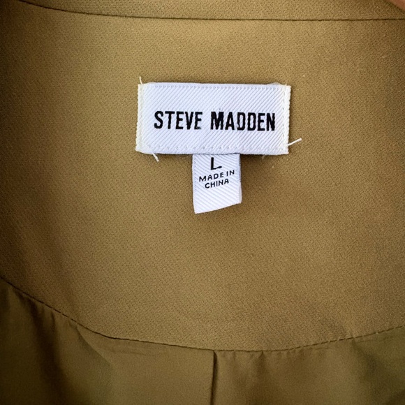 Steve Madden Olive Green Blazer - Picture 3 of 6